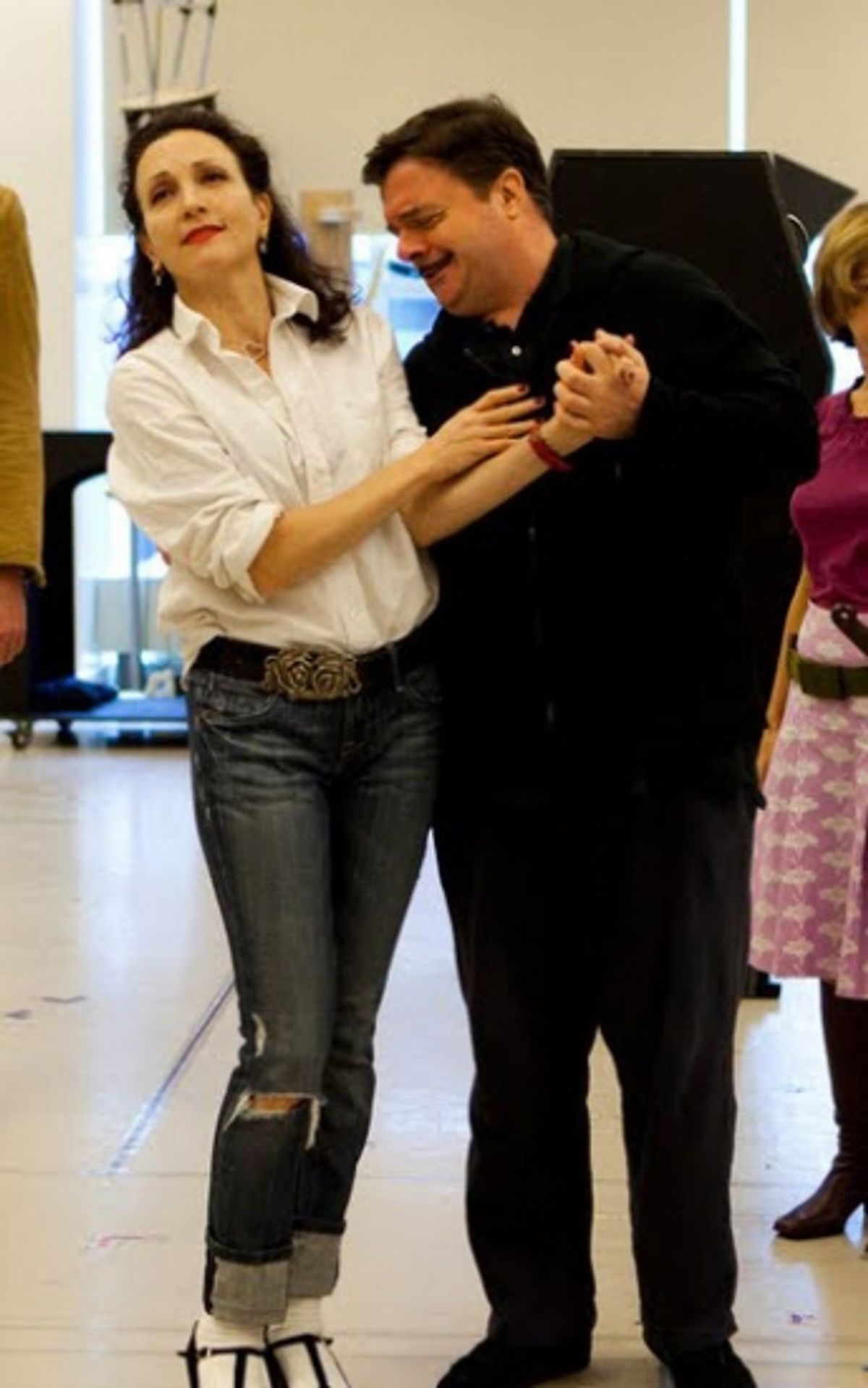 Bebe Neuwirth and Nathan Lane at 